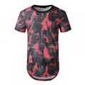 New Men's Plus Size Short-Sleeved Hip-Hop T-Shirt