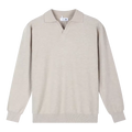 New Casual Wrinkle-Resistant V-neck Knitted Sweater Polo Pullover
