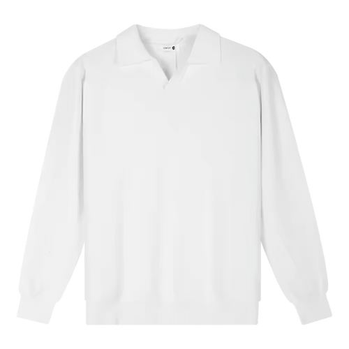 New Casual Wrinkle-Resistant V-neck Knitted Sweater Polo Pullover