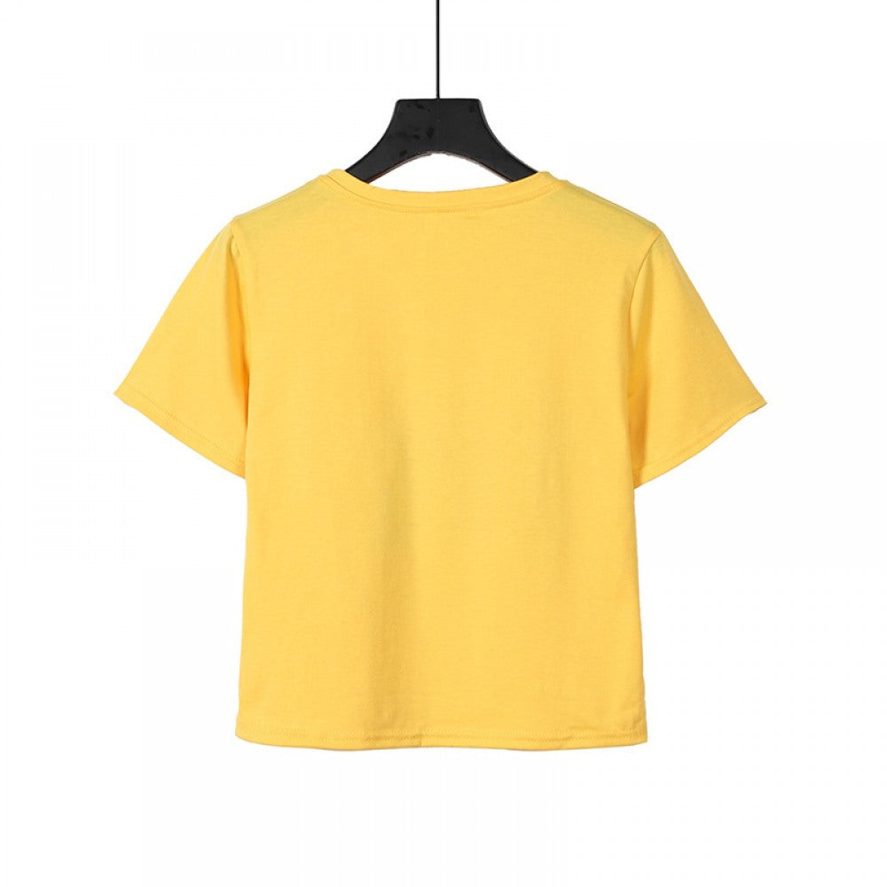 Women's Short-Sleeve Printed Crew-Neck T-Shirt