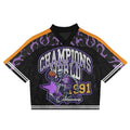 Men's Fashion V-Neck Loose-Fit Sport Jersey