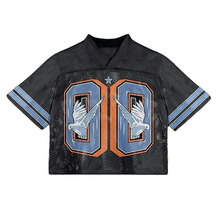 Men's Fashion V-Neck Loose-Fit Sport Jersey